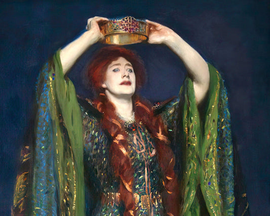John Singer Sargent "Ellen Terry as Lady Macbeth" (c.1889) - Mabon Gallery