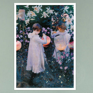 John Singer Sargent "Lily, Lily, Rose" (c.1895) - Mabon Gallery
