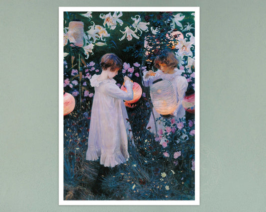 John Singer Sargent "Lily, Lily, Rose" (c.1895) - Mabon Gallery