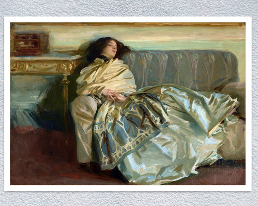 John Singer Sargent "Nonchaloir (Repose)" (c.1911) - Mabon Gallery