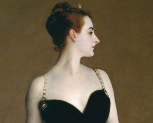 John Singer Sargent "Portrait of Madame X" (c.1884) - Mabon Gallery