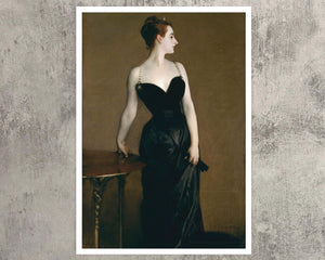 John Singer Sargent "Portrait of Madame X" (c.1884) - Mabon Gallery