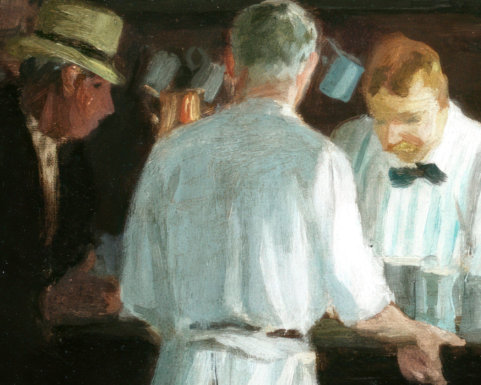 John Sloan “McSorley's Bar” (c.1912) - Mabon Gallery