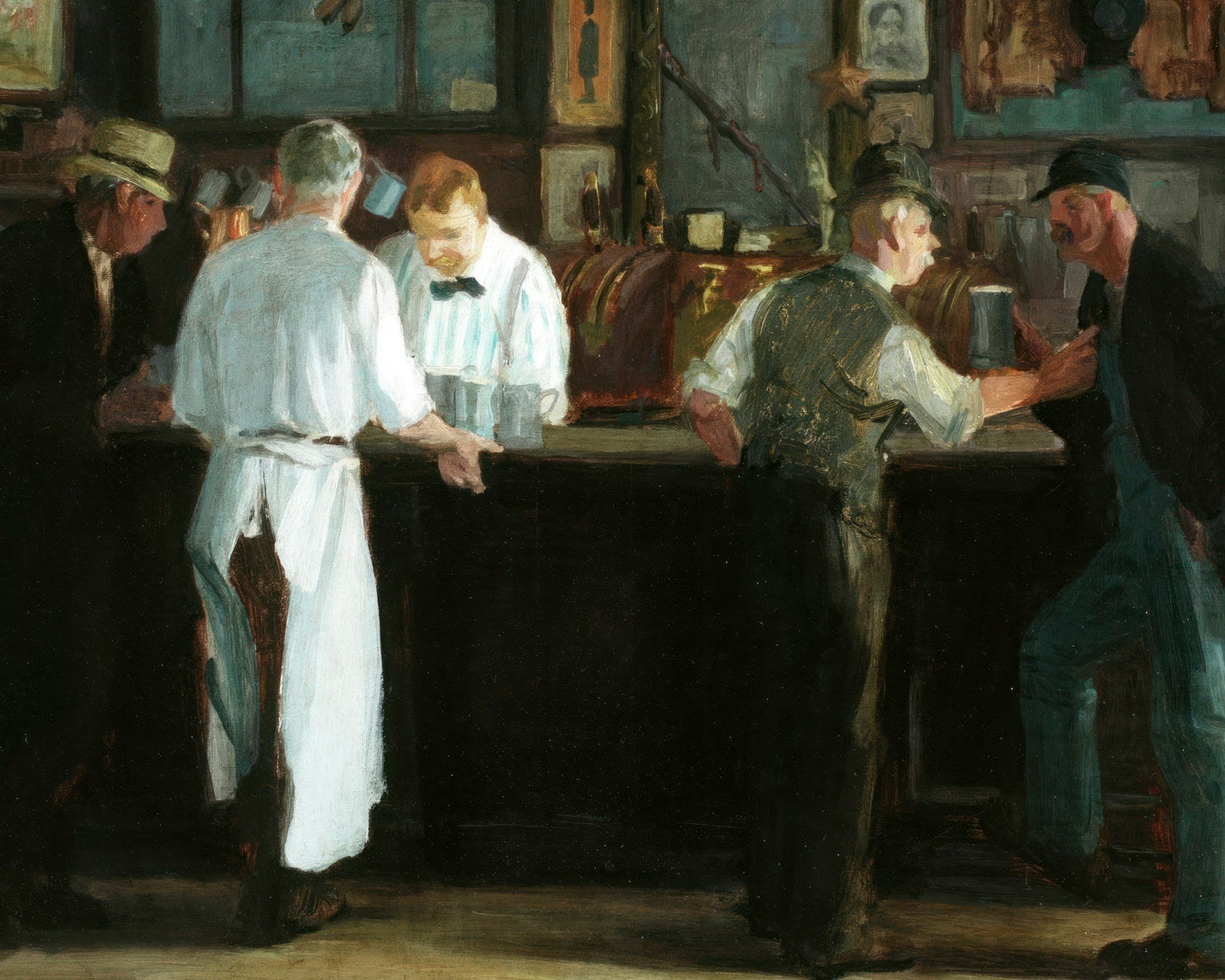 John Sloan “McSorley's Bar” (c.1912) - Mabon Gallery