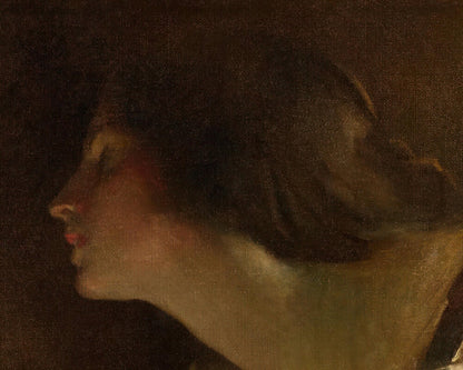 John White Alexander "A Ray of Sunlight" (c.1898) - Mabon Gallery