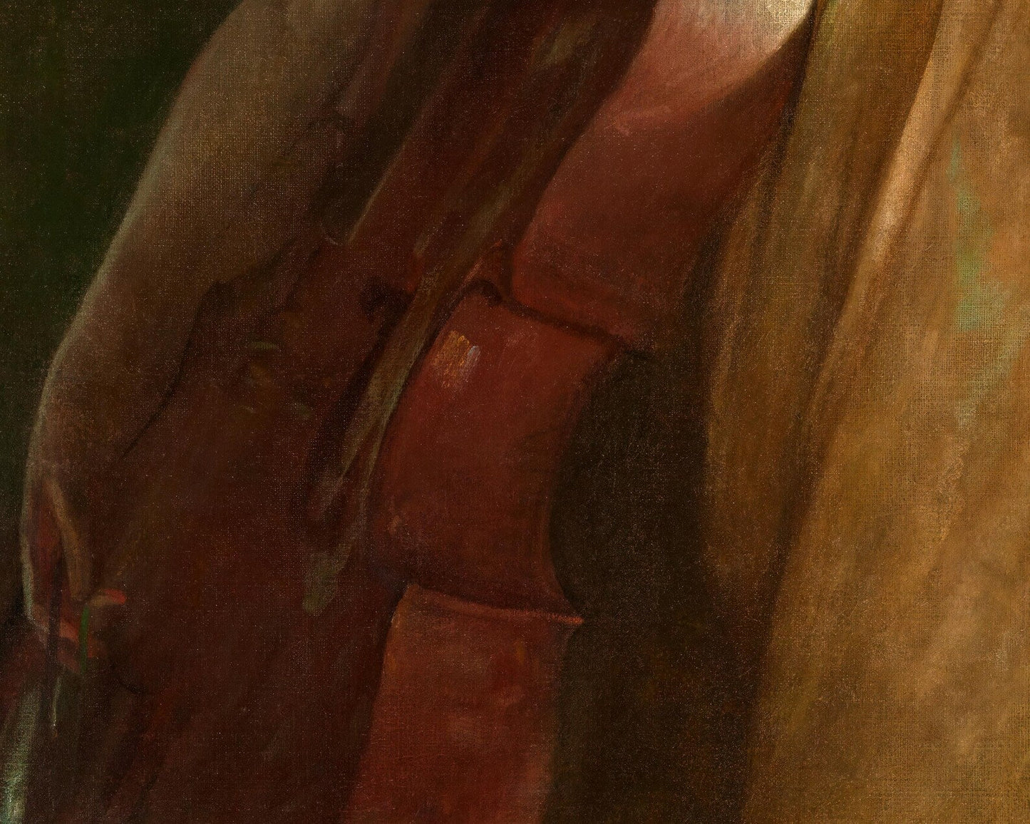 John White Alexander "A Ray of Sunlight" (c.1898) - Mabon Gallery