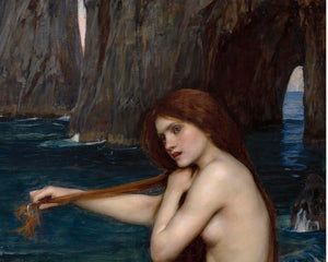 John William Waterhouse "A Mermaid" (c.1900) - Mabon Gallery