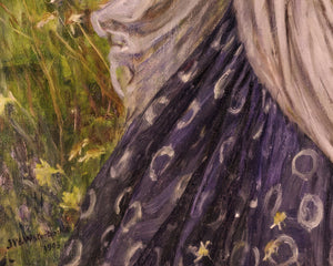 John William Waterhouse "Boreas" (c.1903) - Mabon Gallery