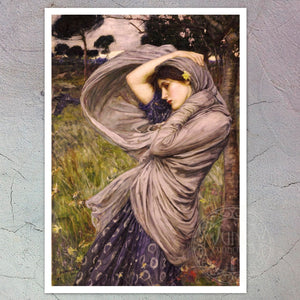 John William Waterhouse "Boreas" (c.1903) - Mabon Gallery