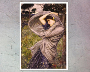 John William Waterhouse "Boreas" (c.1903) - Mabon Gallery