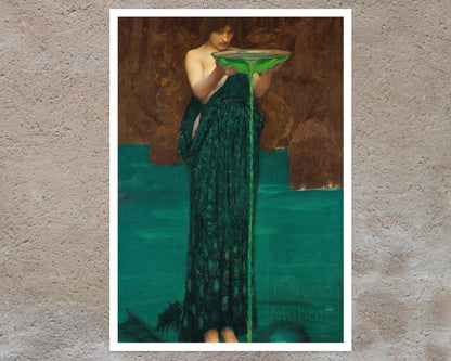 John William Waterhouse "Circe Invidiosa" (c.1882) - Mabon Gallery