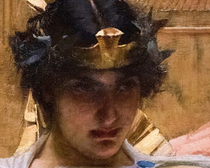 John William Waterhouse "Cleopatra" (c.1888) - Mabon Gallery