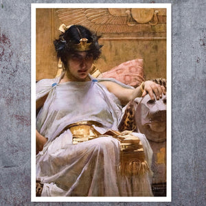 John William Waterhouse "Cleopatra" (c.1888) - Mabon Gallery