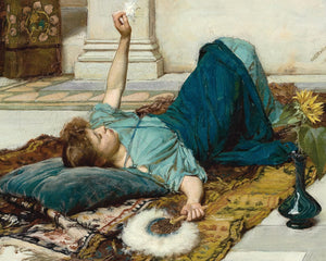 John William Waterhouse "Dolce Far Niente" (1879) - Mabon Gallery