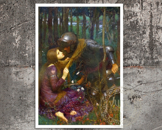 John William Waterhouse - "La Belle Dame sans Merci" (1893) - Mabon Gallery