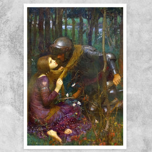 John William Waterhouse - "La Belle Dame sans Merci" (1893) - Mabon Gallery