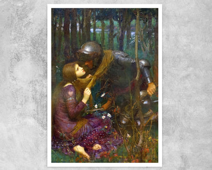 John William Waterhouse - "La Belle Dame sans Merci" (1893) - Mabon Gallery