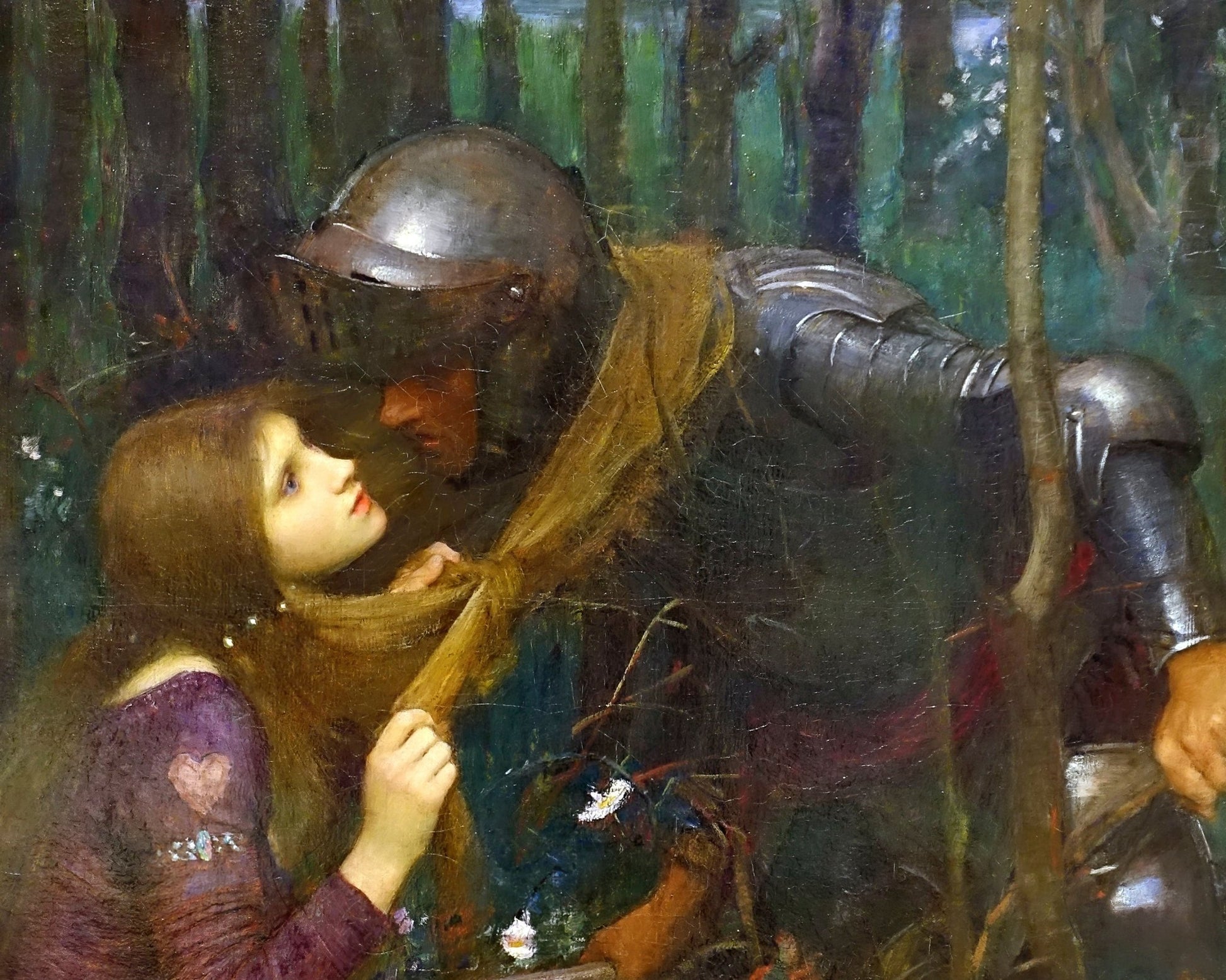 John William Waterhouse - "La Belle Dame sans Merci" (1893) - Mabon Gallery