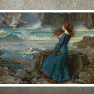 John William Waterhouse "Miranda" (c. 1916) - Mabon Gallery