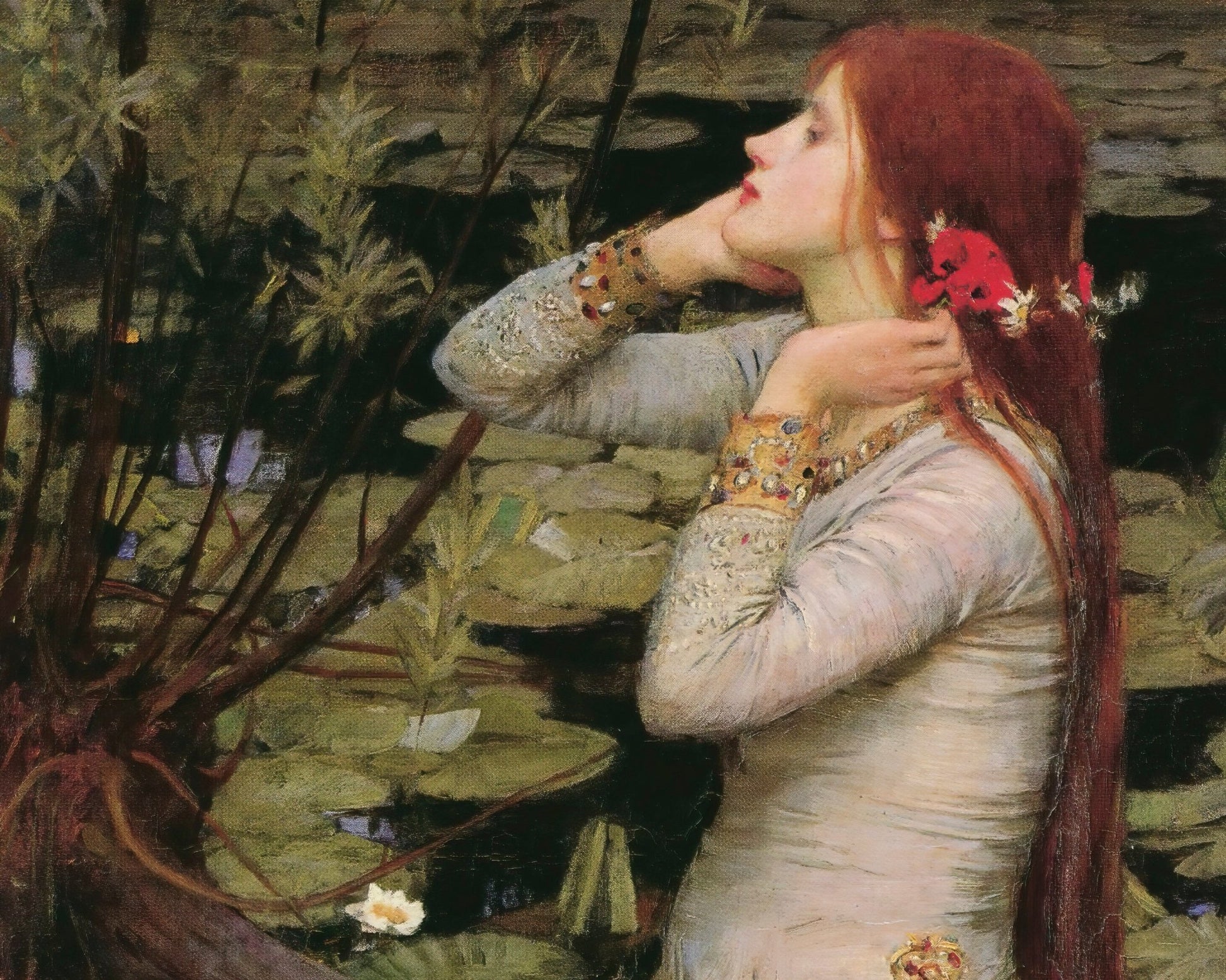 John William Waterhouse "Ophelia" (c.1894) - Mabon Gallery