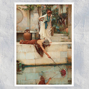 John William Waterhouse "The Rescue" (1890) - Mabon Gallery