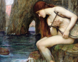 John William Waterhouse - "The Siren" (c.1900) - Mabon Gallery