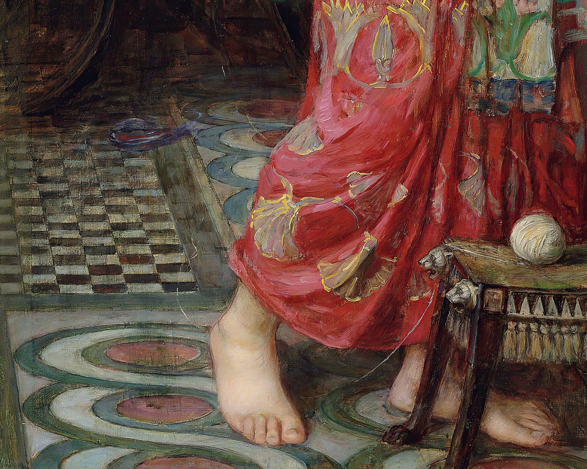 John William Waterhouse "Thisbe" (c.1909) - Mabon Gallery