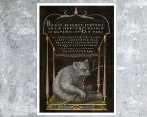 Joris Hoefnagel "A Sloth" (c.1591) - Mabon Gallery