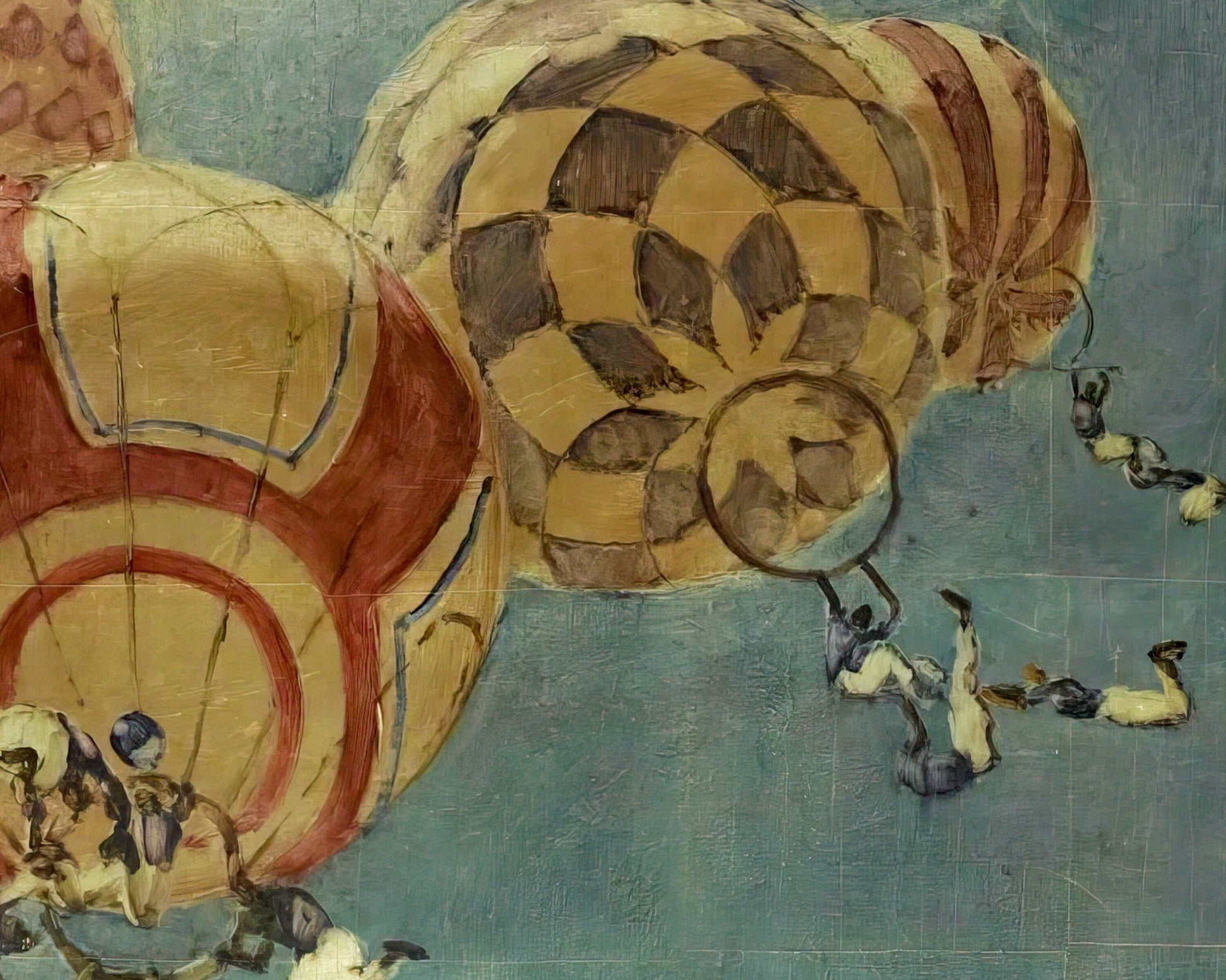 José María Sert "The Aeronauts" (c.1944) - Mabon Gallery