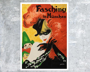 Josef Andreas Sailer "Fasching in München" (c.1930) - Mabon Gallery