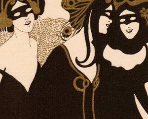 Josef Maria Auchentaller "Ver Sacrum Magazine Illustration" (c.1901) - Mabon Gallery