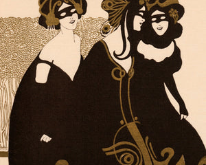 Josef Maria Auchentaller "Ver Sacrum Magazine Illustration" (c.1901) - Mabon Gallery