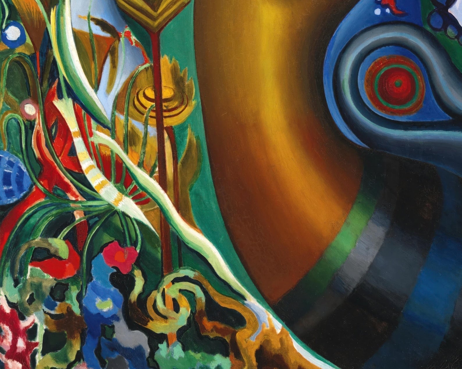 Joseph Stella "Sirens - The Serene" (c.1929) - Mabon Gallery