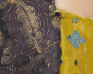 Juana Romani "A Dark Haired Beauty" (c.1900) - Mabon Gallery