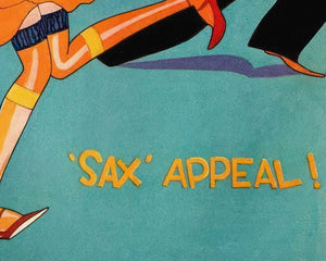Judge Magazine Cover "April 1926 - Sax Appeal" - Mabon Gallery