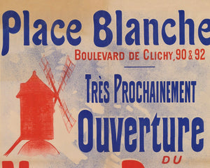 Jules Chéret "Moulin Rouge" (c.1888) Belle Époque Advertising Poster - Mabon Gallery