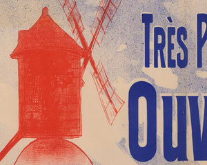 Jules Chéret "Moulin Rouge" (c.1888) Belle Époque Advertising Poster - Mabon Gallery