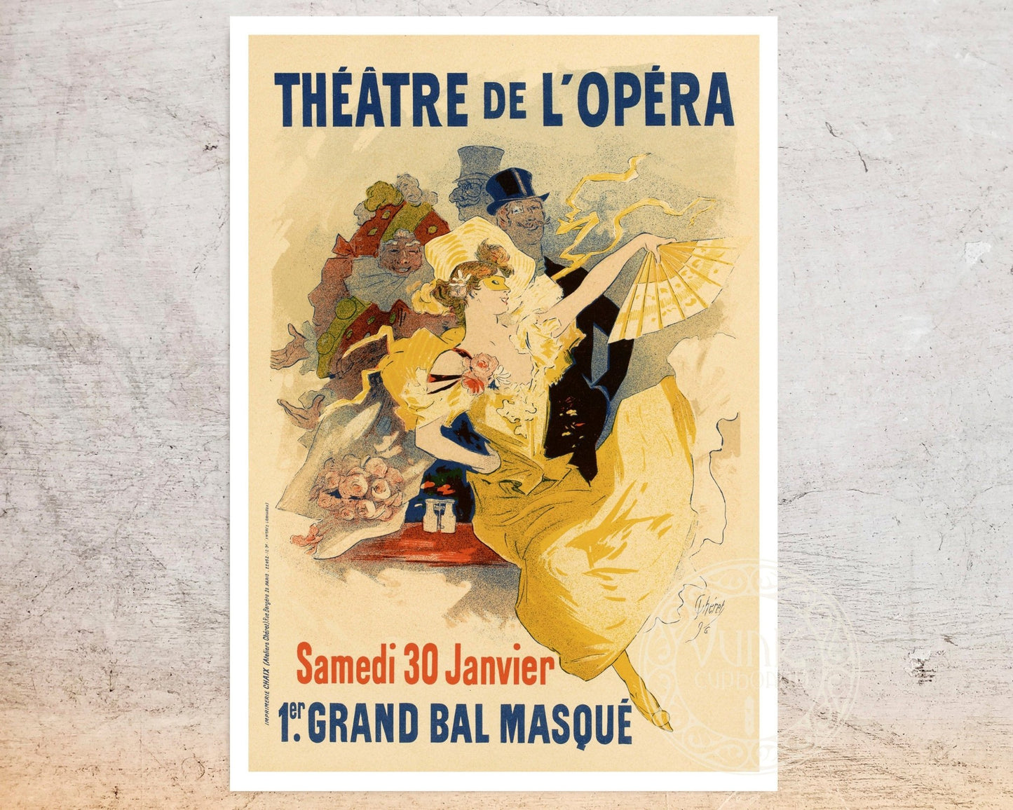 Jules Chéret "Theatre de L’Opera" (1896) - Mabon Gallery