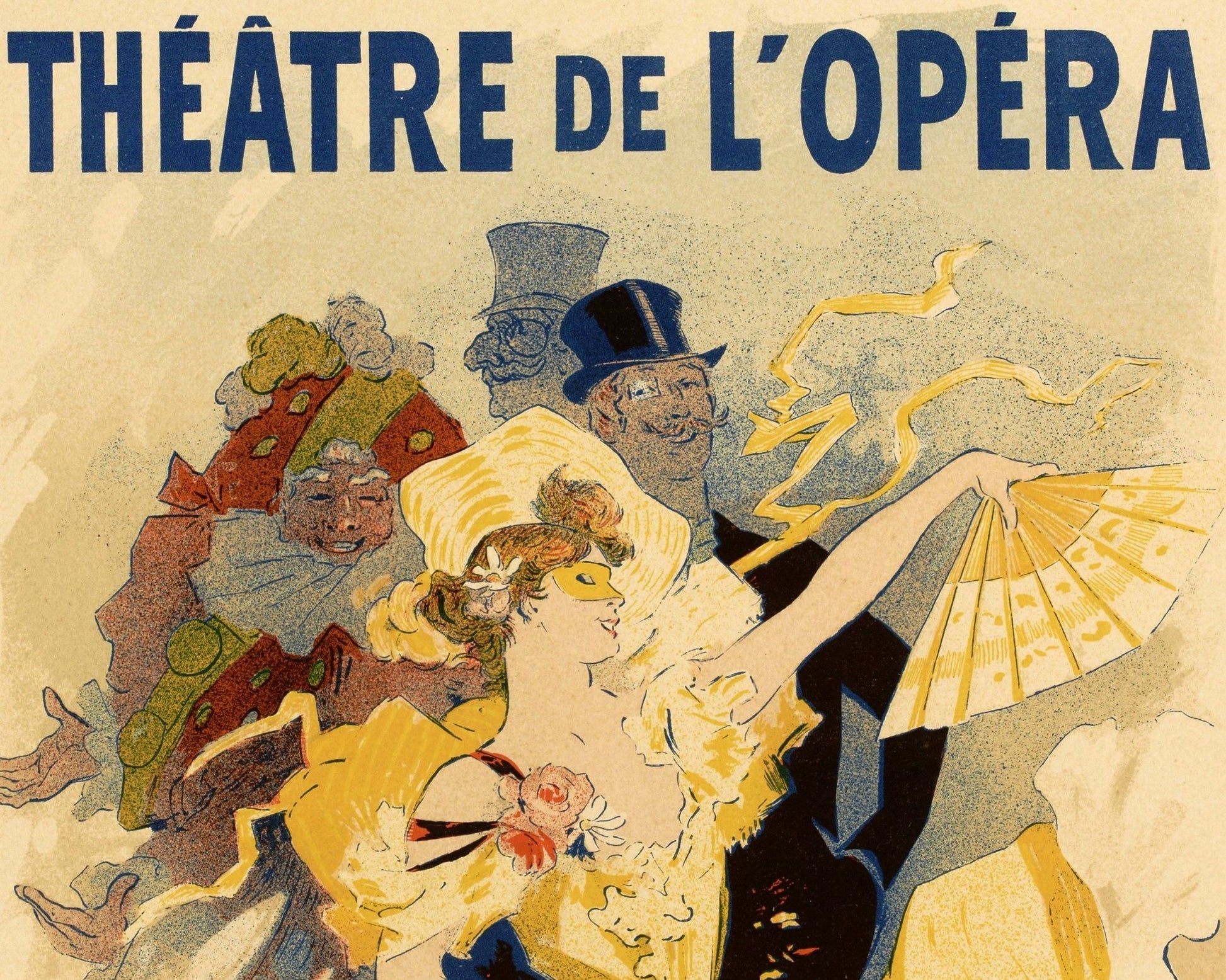 Jules Chéret "Theatre de L’Opera" (1896) - Mabon Gallery