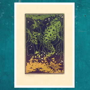 Julia de Graag "Zwemmende Kikker / Swimming Frog" (c.1910 - 1925) - Mabon Gallery