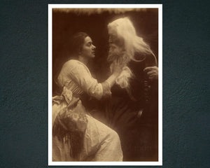 Julia Margaret Cameron “Vivien and Merlin” (c.1874) - Mabon Gallery