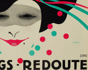 Julius Klinger "Faschings Redoute" (c.1913) - Mabon Gallery