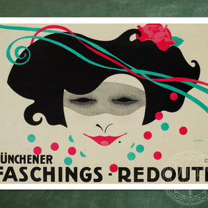 Julius Klinger "Faschings Redoute" (c.1913) - Mabon Gallery
