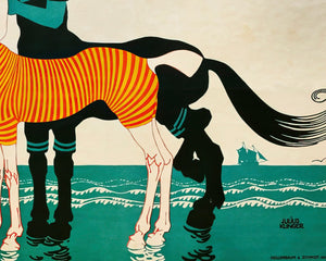 Julius Klinger "Lustige Blätter" (c.1909) - Mabon Gallery