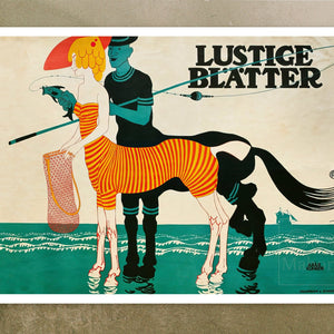 Julius Klinger "Lustige Blätter" (c.1909) - Mabon Gallery