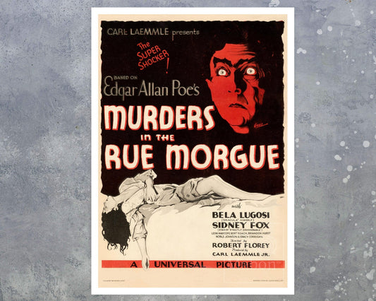 Karoly Grosz "Murders in the Rue Morgue" (1932) - Mabon Gallery