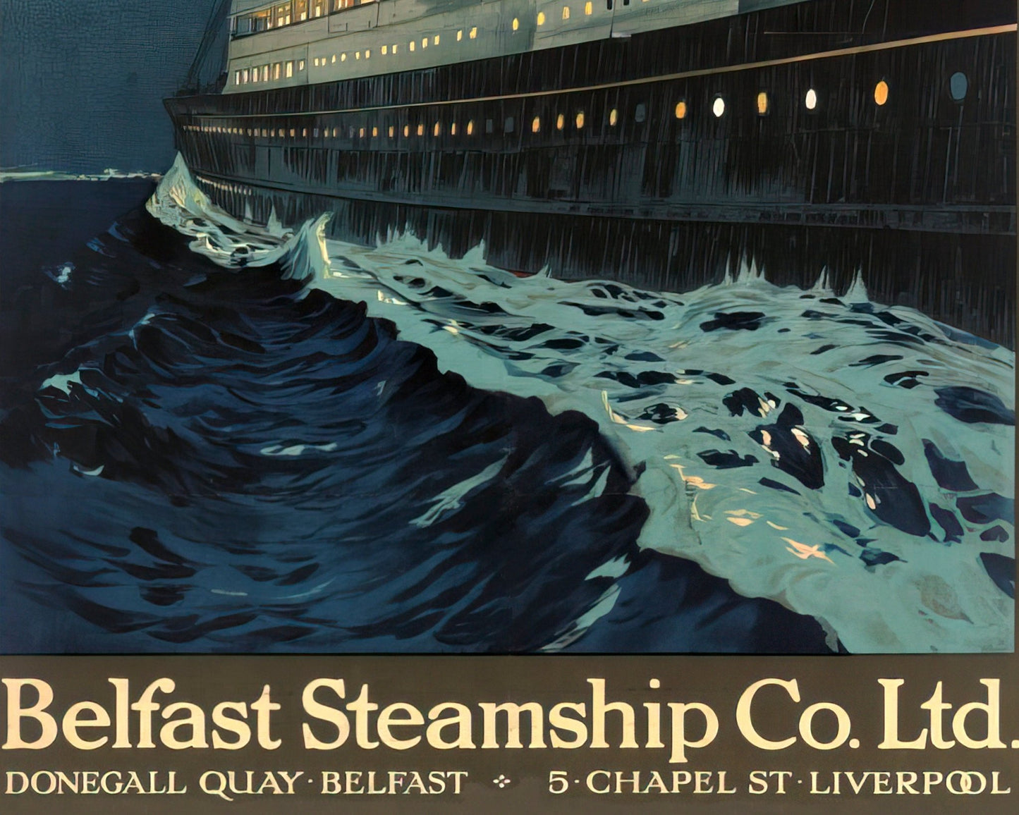 Kenneth Shoesmith "Liverpool & Belfast " (c.1925 - 1930) - Mabon Gallery