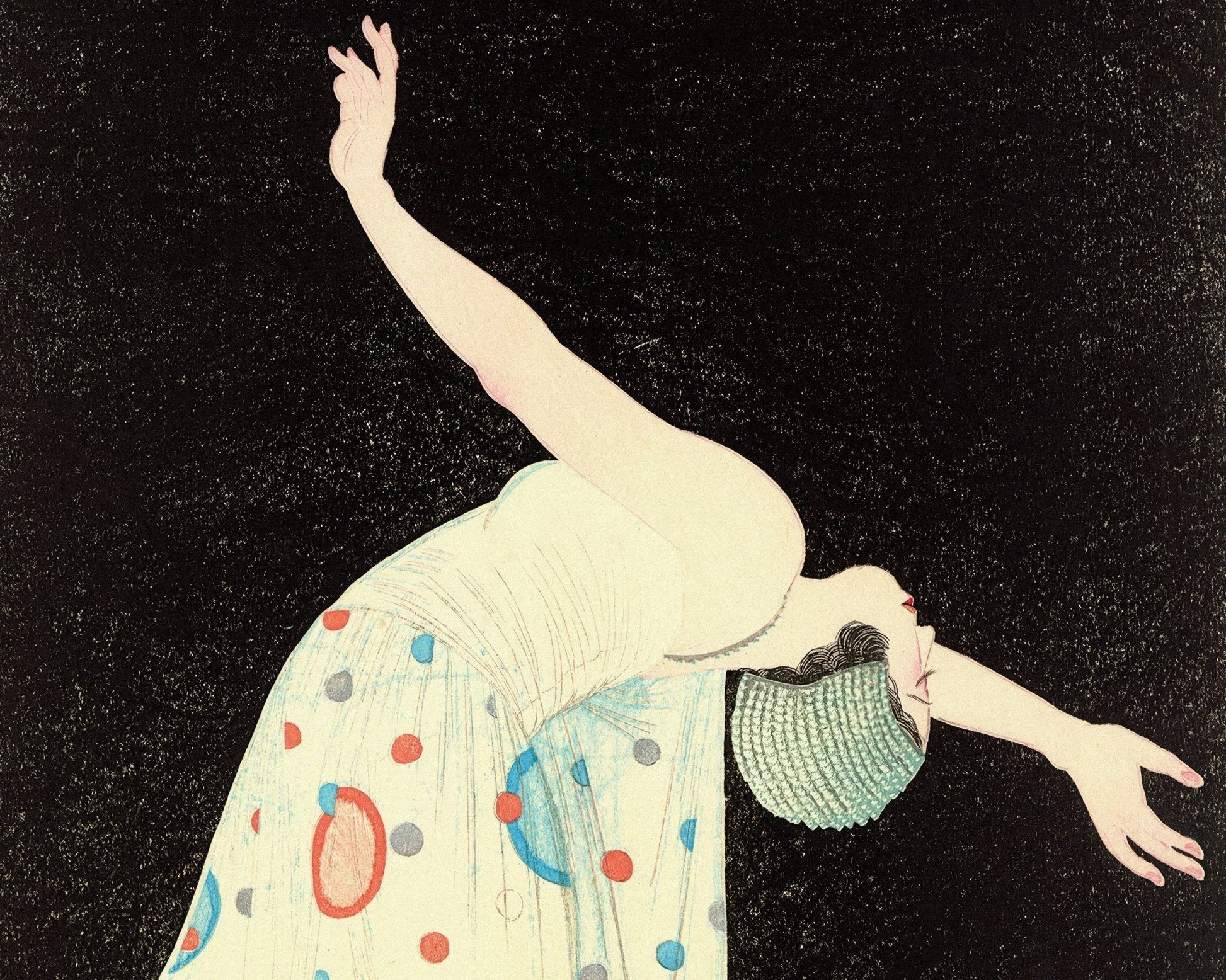 Kiyoshi Kobayakawa "The Dancer" (c.1932) - Mabon Gallery