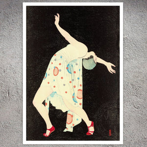 Kiyoshi Kobayakawa "The Dancer" (c.1932) - Mabon Gallery