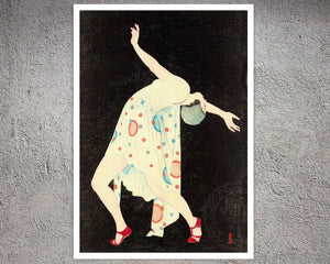 Kiyoshi Kobayakawa "The Dancer" (c.1932) - Mabon Gallery